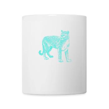 Panther - Tasse - Weiß - Vorne