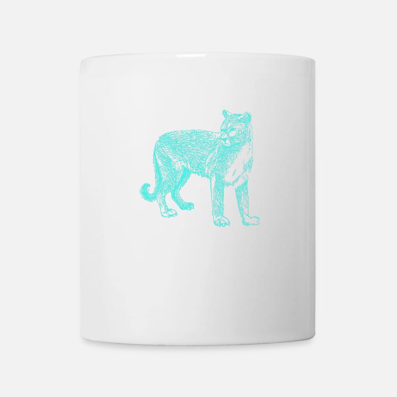 Panther - Tasse - Weiß