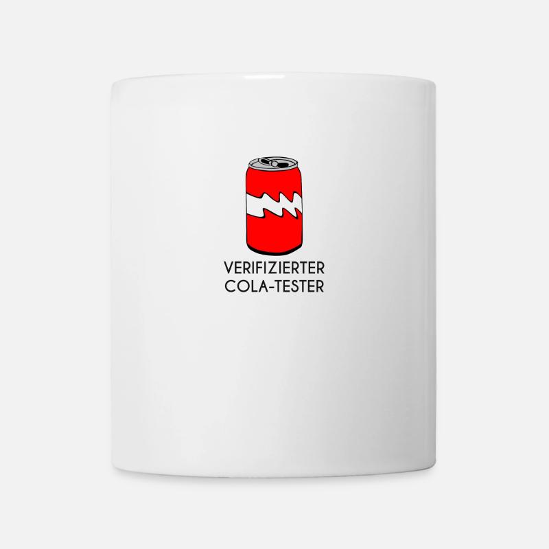Verified Cola Tester - Funny Motive - Mug - white