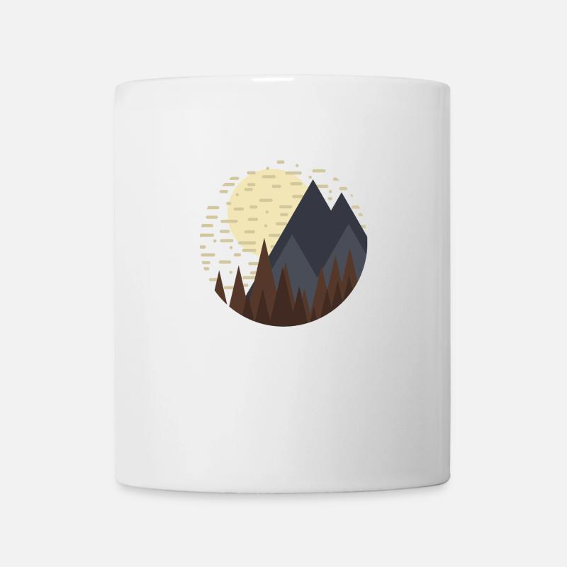 Landschaft - Tasse - Weiß