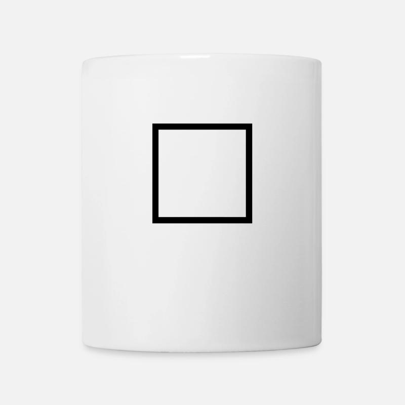 Platz - Tasse - Weiß