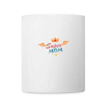 Super maman - Mug blanc - blanc - Devant