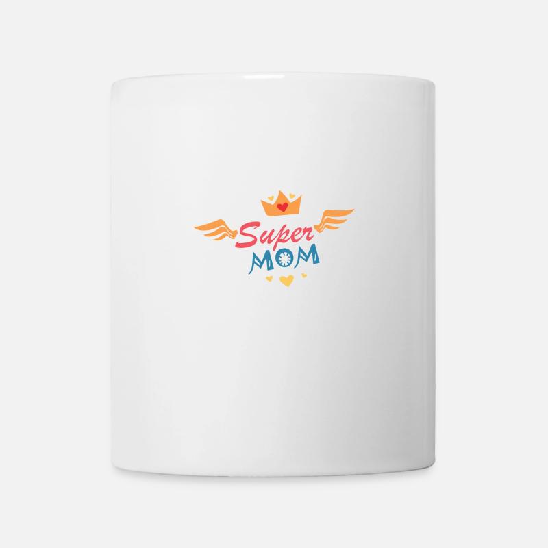 Super mom - Tasse - Weiß