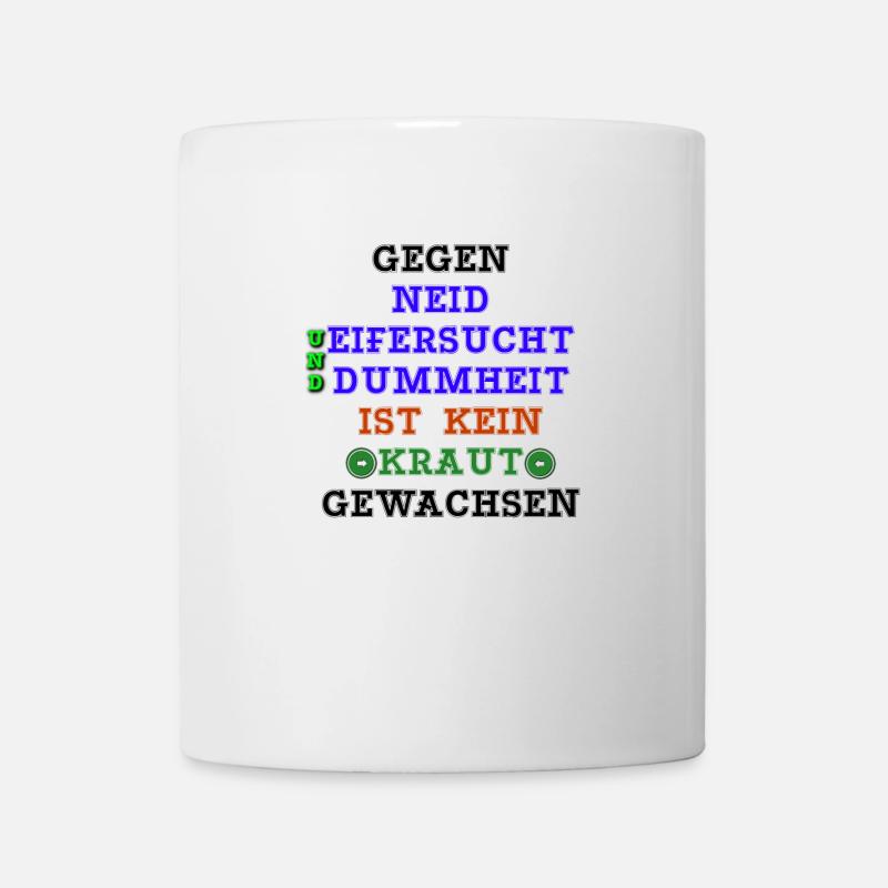 Aucune herbe cultivée - Mug blanc - blanc