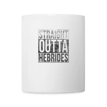 Straight outta Hebrides - Mug - white - Front