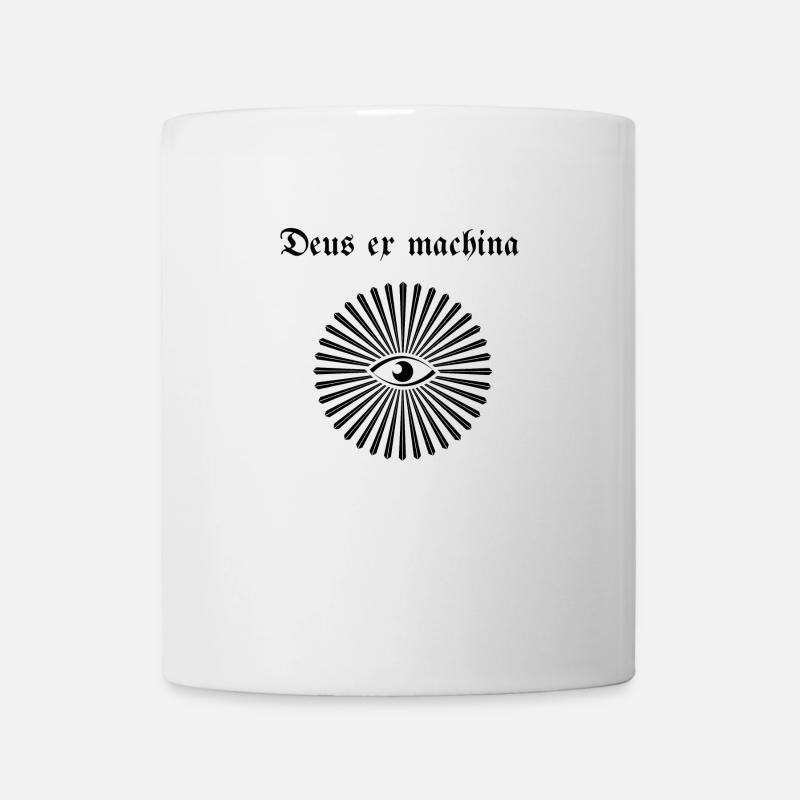 Deus ex machina eye - Mug - white
