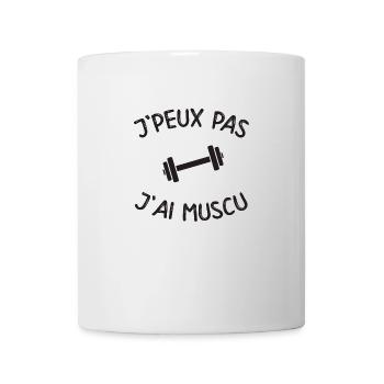 I can't I've muscled - Mug - white - Front