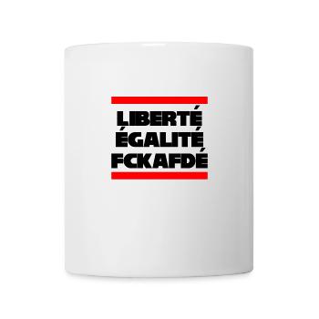 Gegen die AfD - Tasse - Weiß - Vorne