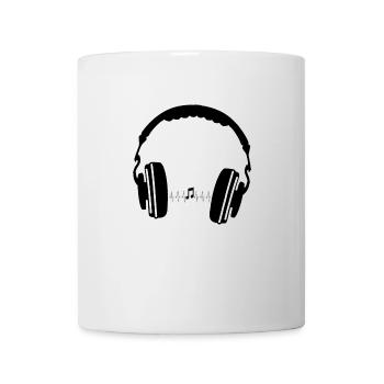 Only the music goes through your head - Mug - white - Front