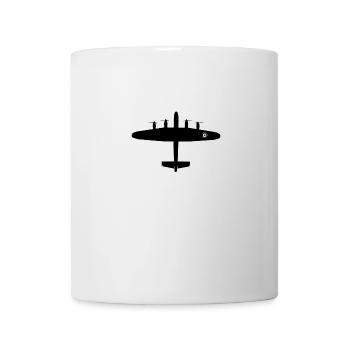 Lancaster WWII Flugzeuge - Tasse - Weiß - Vorne
