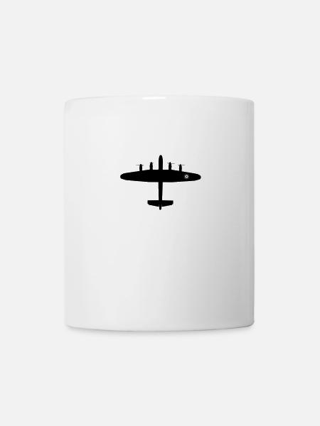 Lancaster WWII Flugzeuge - Tasse - Weiß