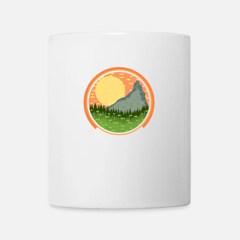 landscape - Mug - white