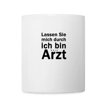 Arzt - Tasse - Weiß - Vorne