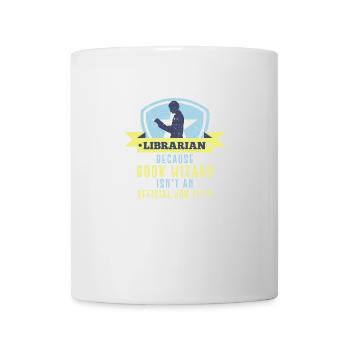 Bibliothek Bibliothekar Geschenk Lustig - Tasse - Weiß - Vorne