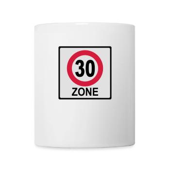 Zone 30 anniversaire - Mug blanc - blanc - Devant