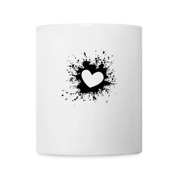 Herz - Tasse - Weiß - Vorne