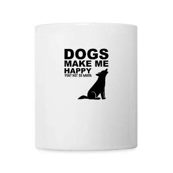 Dog - Tasse - Weiß - Vorne