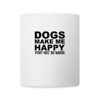 dog lover - Mug - white - Front