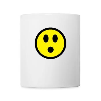 Smiley T-shirt - Tasse - Weiß - Vorne