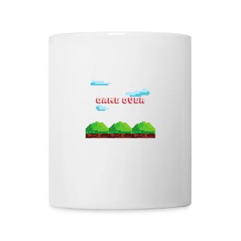 Game Over Gamer Gambler - Mug blanc - blanc - Devant