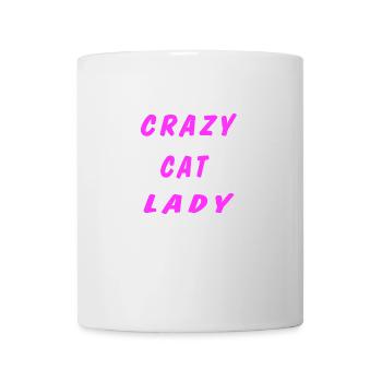 Crazy Cat Lady - Mug - white - Front