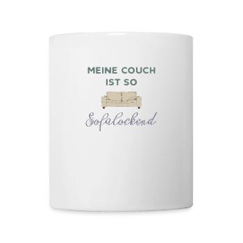 my couch - Mug - white - Front