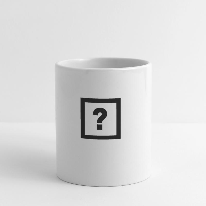 point d'interrogation Mug blanc