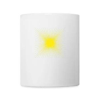 Sonne / Sun - Tasse - Weiß - Vorne