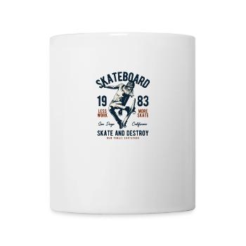 SKATEBOARD 1983 - Mug - white - Front