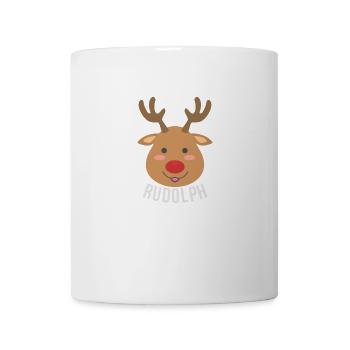 RUDOLPH WEIHNACHTEN SHIRT LUSTIGE IDEE - Tasse - Weiß - Vorne