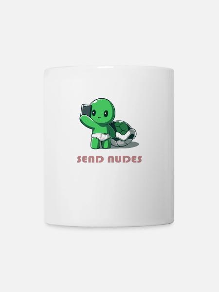 Sende Akte - Tasse - Weiß