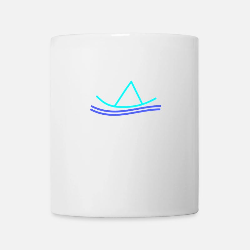 sailing - Mug - white