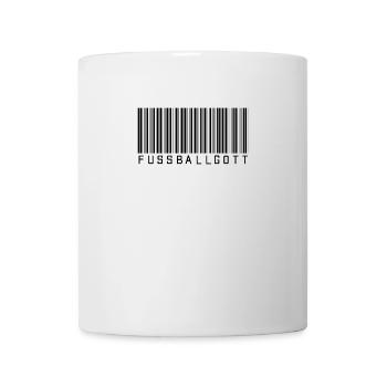Fußball Fußballgott - Tasse - Weiß - Vorne