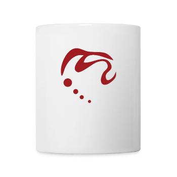 Dynamic red - Mug - white - Front