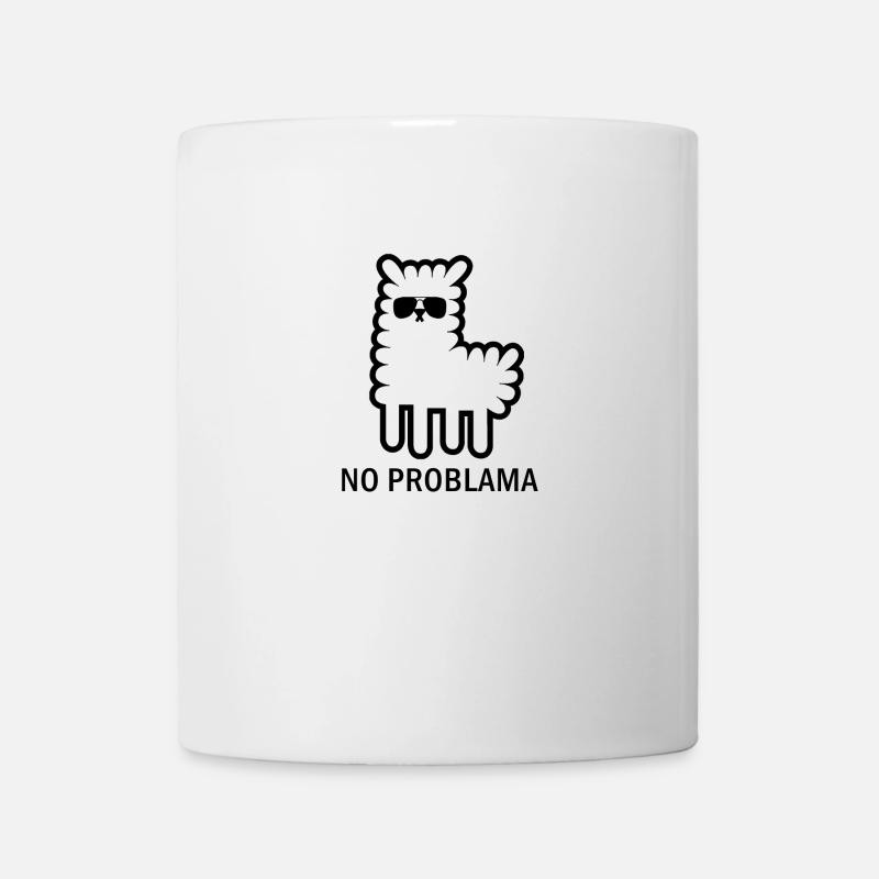 Llama funny problem lama - Mug - white