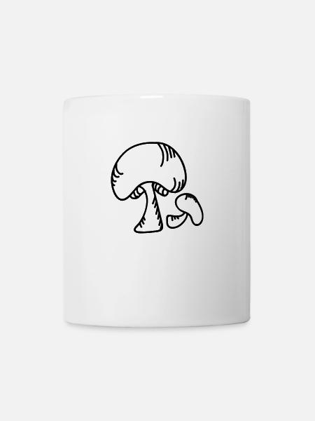 Mushroom - Tasse - Weiß