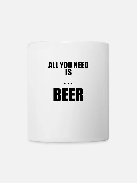 Beer - Tasse - Weiß