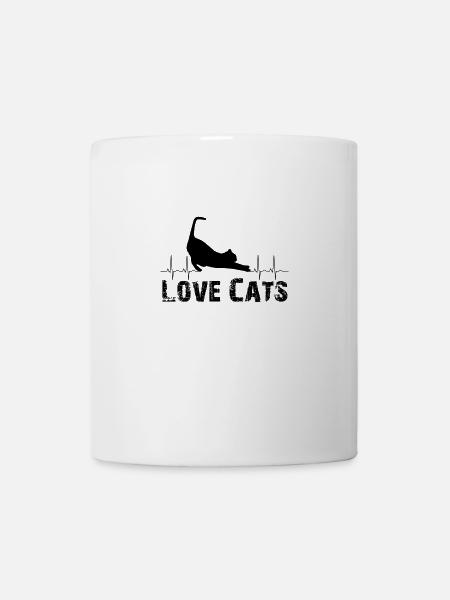 cat - Mug - white