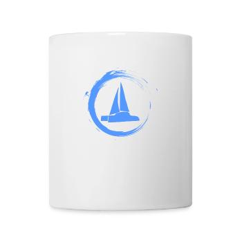 Voile voilier catamaran voilier voile voile mer - Mug blanc - blanc - Devant