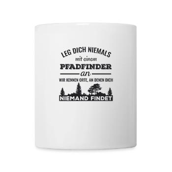 T-shirt Cool Boy Scout - également pour les pulls - Mug blanc - blanc - Devant
