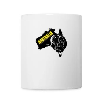 AUSTRALIEN (Känguruh) - Tasse - Weiß - Vorne