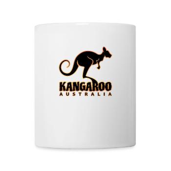 Kangaroo - AUSTRALIEN - Tasse - Weiß - Vorne