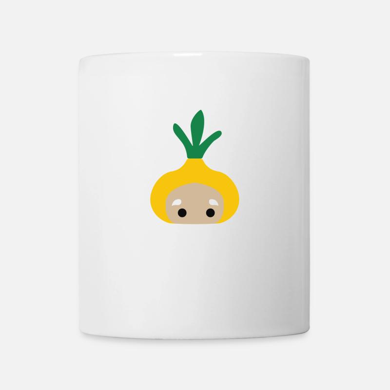 Zwiebel - Tasse - Weiß