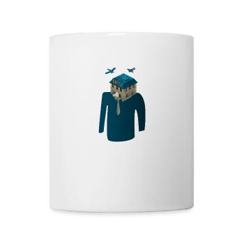 House drone spy gift - Mug - white - Front