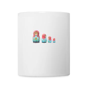 Matryoshka Evolution - Mug blanc - blanc - Devant