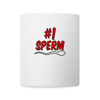 No 1 sperm - Mug - white - Front