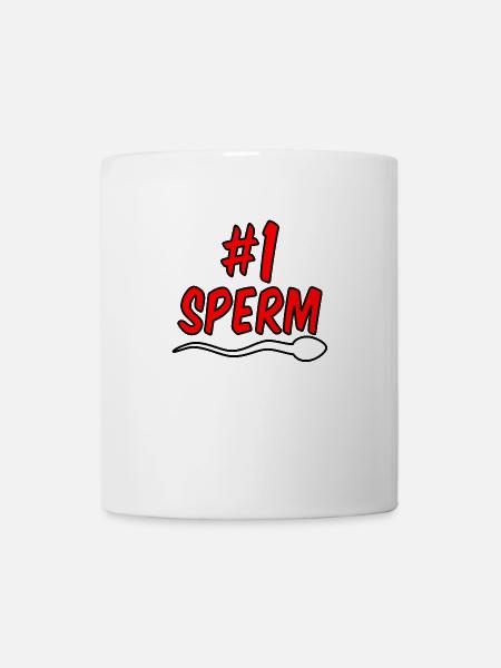 Nr 1 Sperma - Tasse - Weiß