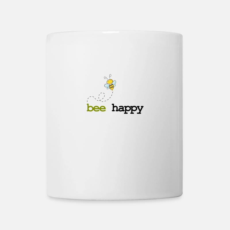 abeille - Mug blanc - blanc