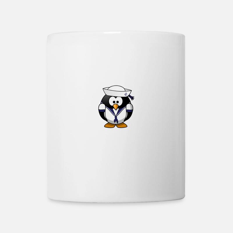 Ahoy Sailor Penguin Gift - Mug - white