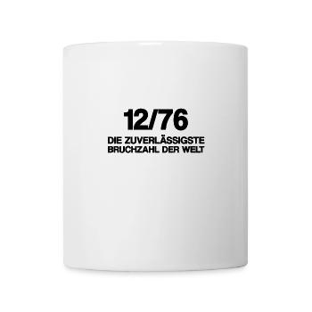 12/76 shotgun ammunition hunting - Mug - white - Front